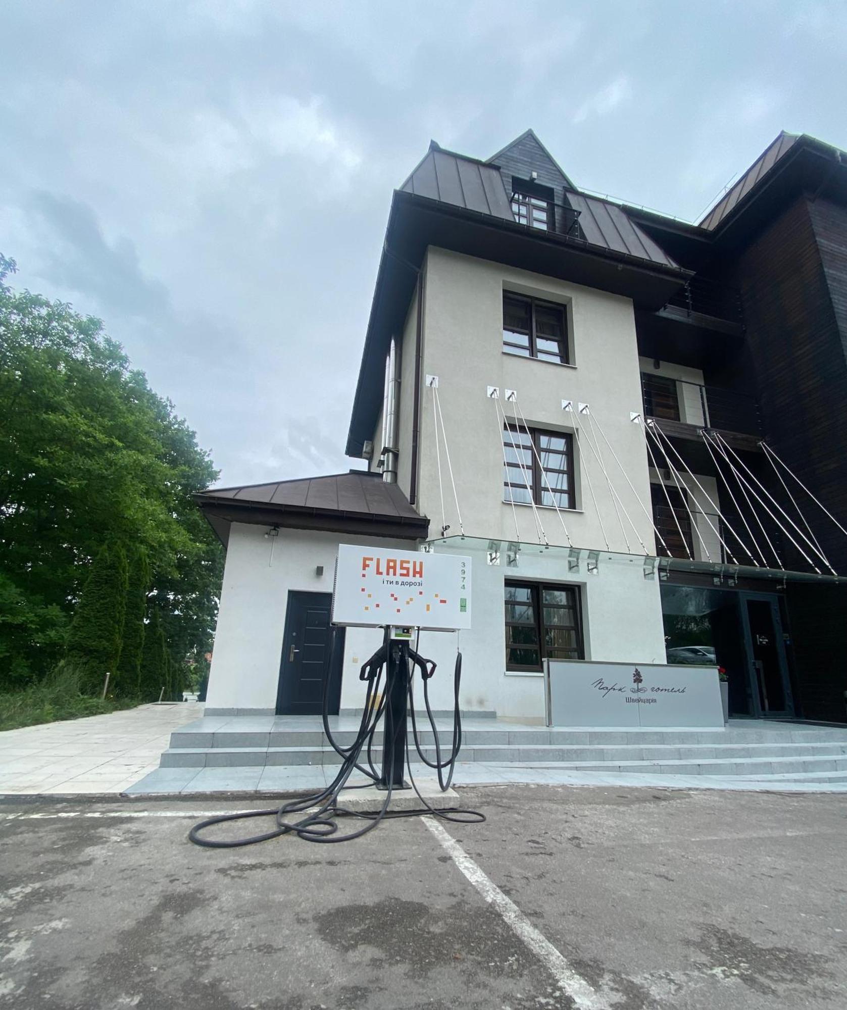 Park Hotel Switzerland Obariv Bagian luar foto